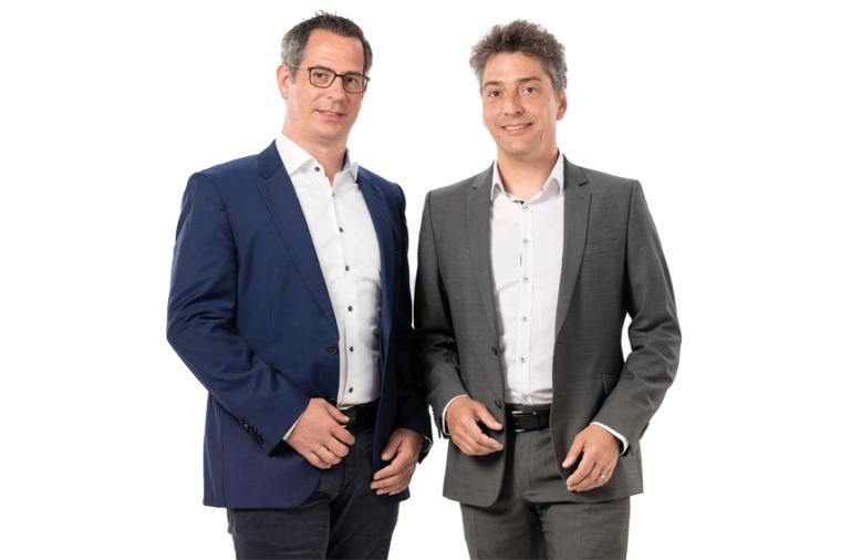 Die beiden Geschäftsführer von Rauscher: Raoul Kimmelmann (links) und Thomas...