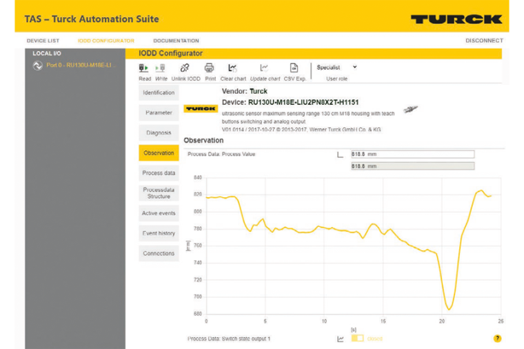 Über den IODD Configurator können IO-Link-Geräte aller Hersteller...