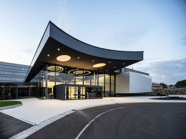 Der neue B&R Innovations- und Trainingscampus in Eggelsberg, Österreich. Foto:...