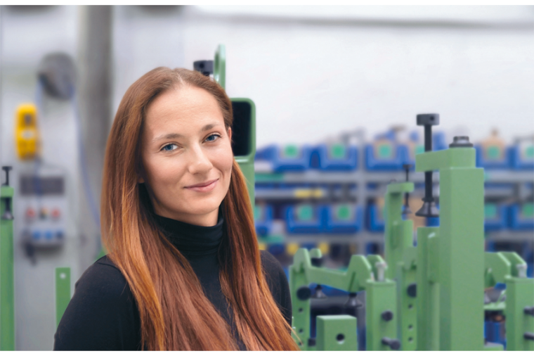 Kristína Uhrínová, Quality Managerin bei Chropynska Slovakia. Bild: Visometry...
