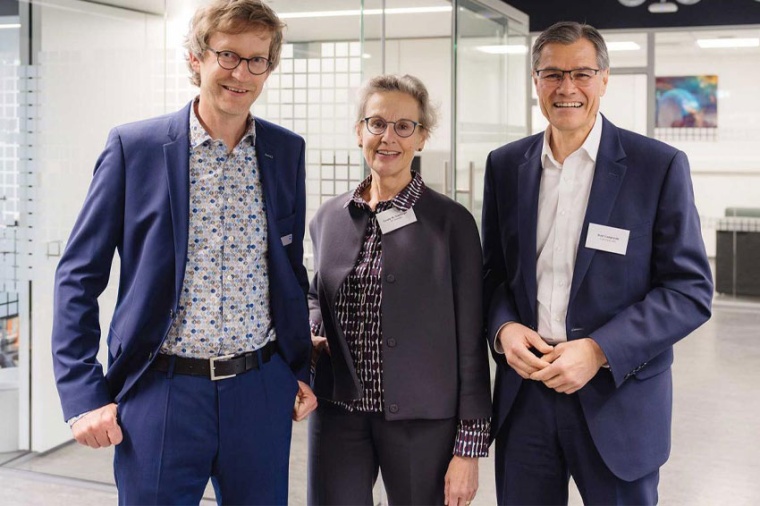 Dr. Kai Wicker, Prof. Dr. Ursula Staudinger und Dr. Karl Lamprecht (Quelle:...