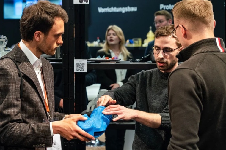Impression der Rapid.Tech3D Ausstellung 2024 (Bild: Messe Erfurt)