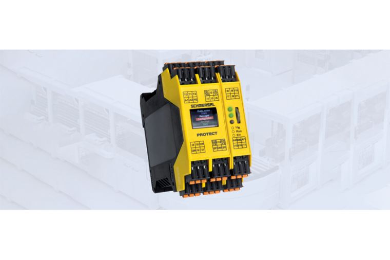 Die Sicherheitskompaktsteuerung Protect Select wird in OEM-Varianten mit...