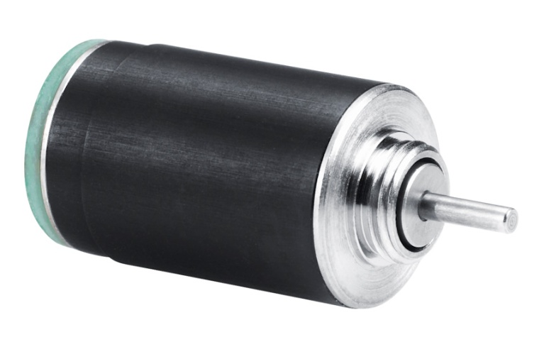 Schrittmotor mit 10 mm Durchmesser. Bild: Faulhaber