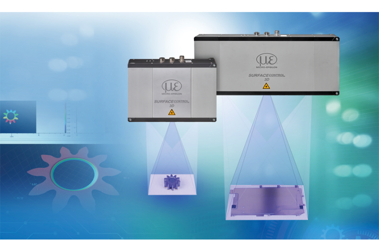 Die 3D-Sensoren der Serie Surfacecontrol von Micro-Epsilon ermöglichen eine...