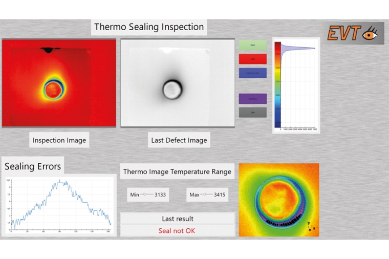 Die Software analysiert auch nicht transparente Materialien – beispielsweise...
