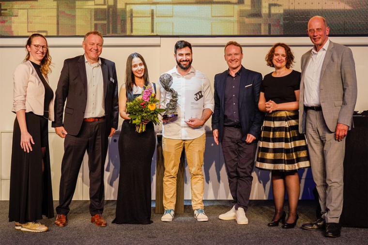 Übergabe des „3D Pioneer of the Decade“-Preises (Bild: Messe Erfurt /...