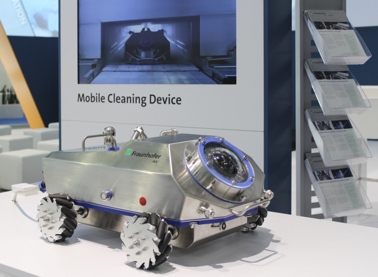 The intensity of the cleaning operation is automatically adjusted to the...