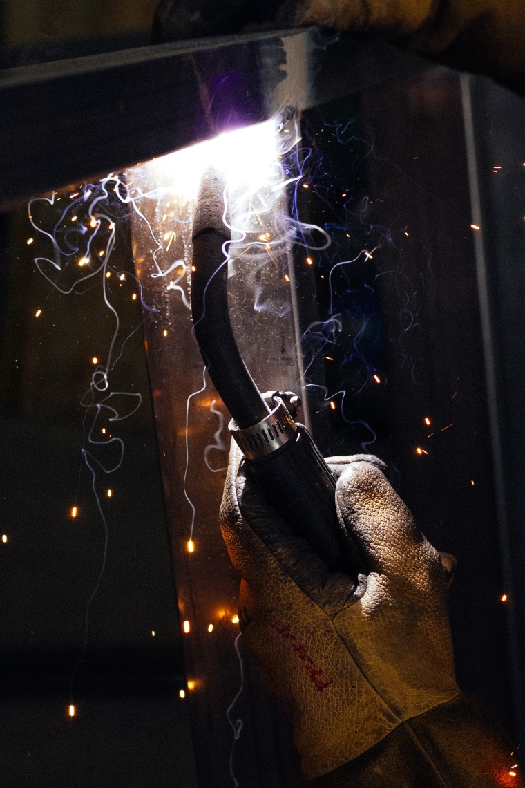Arc welding environment (Picture: LMI)