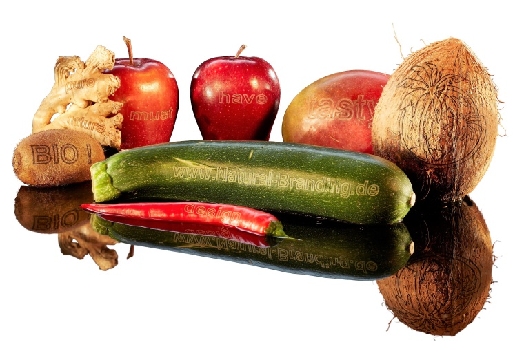 The company Ecomark specializes, among other things, in labeling food directly...