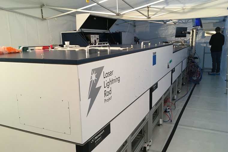 The laser system for the LLR project (Source: LOA, ENSTA Paris)