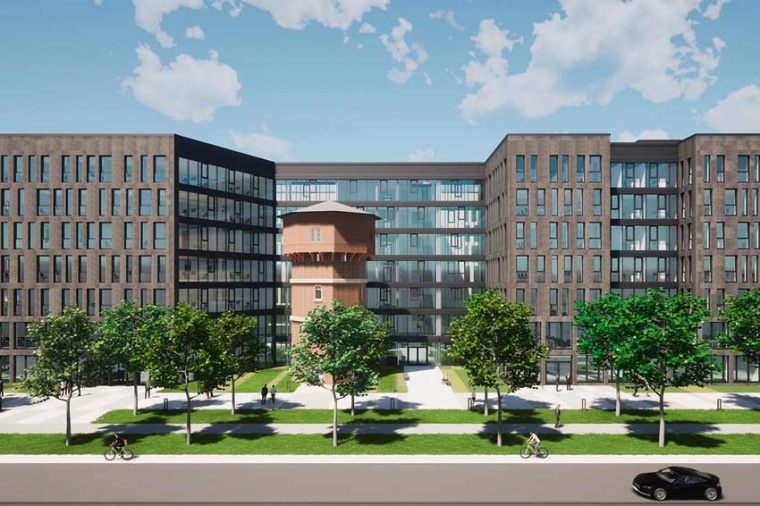 What it will look like: the new company headquarters of Isra Vision AG in...