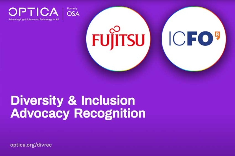Diversity & Inclusion Advocacy Recognition 2021 (Source: Optica / WIN)