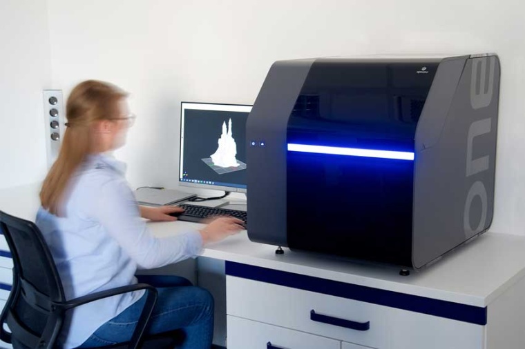 In addition to speed and performance, the NanoOne printing system convinces...