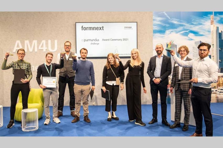 Formnext2021 Purmundus Challenge winners (Source: Mesago, M. Kutt)
