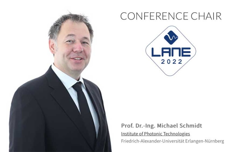 Conference chair Prof Michael Schmidt, LPT (Source: BLZ)