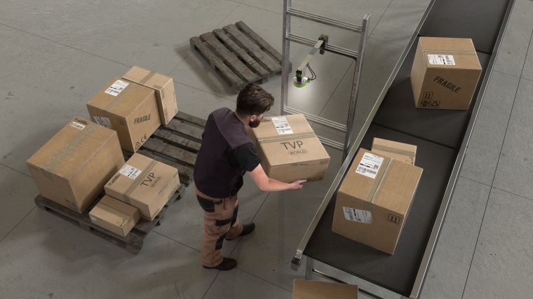 Stationary barcode readers simplify and accelerate work processes when scanning...