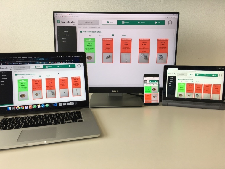 Logic is a device-independent technology for AI-based image processing. (Image:...