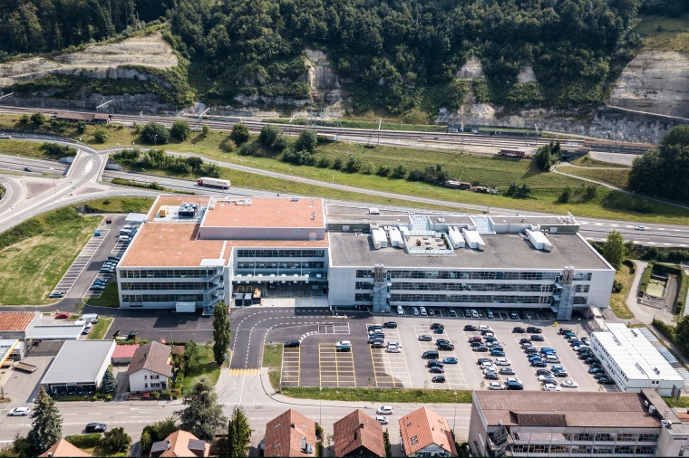 Comet headquarters in Flamatt, Switzerland. Image: Yxlon