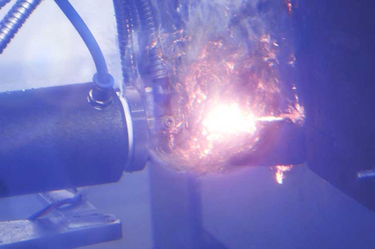 Underwater laser cutting offers enormous potential for the dismantling of...