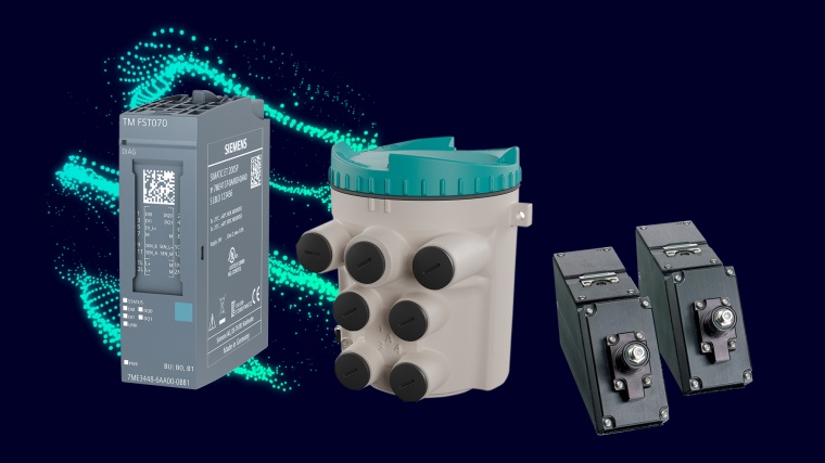 Sitrans FST070 technology module in combination with the Sitrans FS DSL...