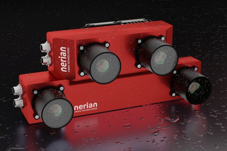 The Scarlet 3D stereo camera from Nerian Vision combines a 3D camera and image...