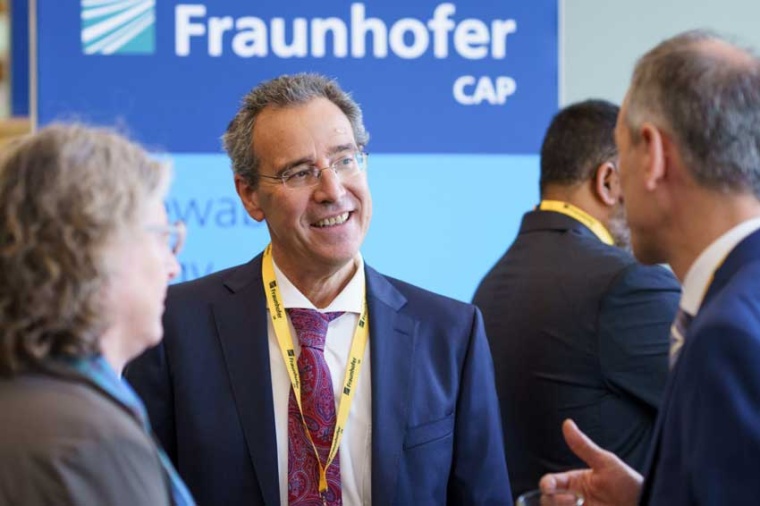 German Ambassador to the UK, Miguel Berger, attended the anniversary reception...