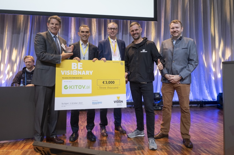The Israeli company Kitov.ai directly won the Vision Award 2022 at its premiere...