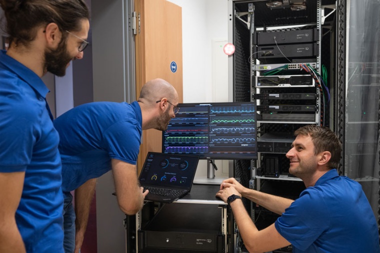 The Quantum Optics Jena GmbH team has successfully exchanged quantum keys on...