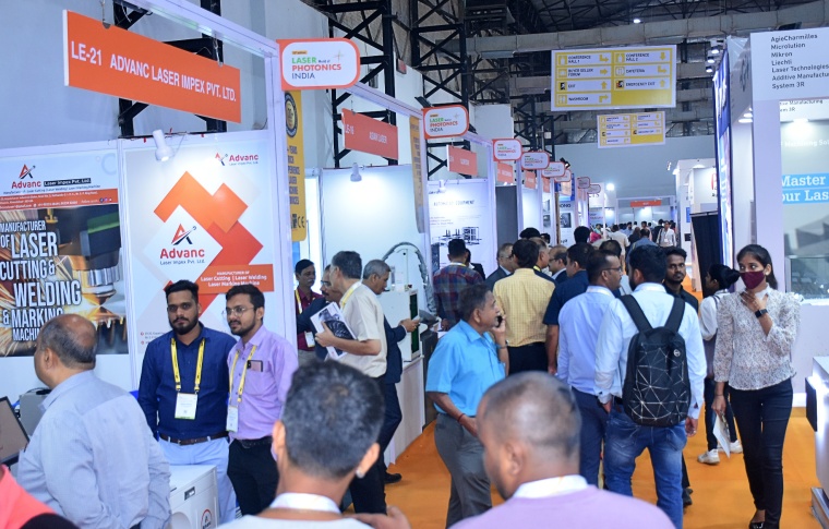 Laser World of Photonics India 2022 attracted about 5,800 visitors. (Source:...