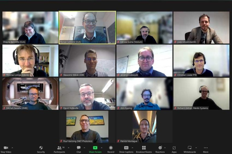 The project kicked off virtually with ten partners across Europe (Source: AQuRA)