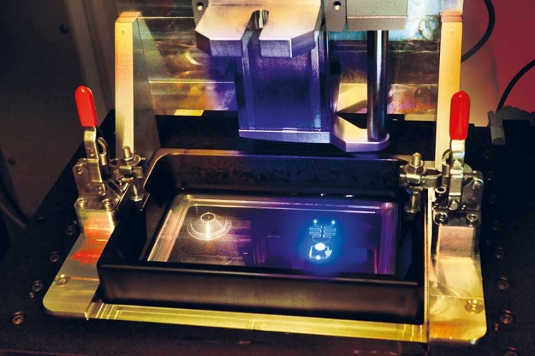 Realization of MPP and DLP process in one resin bath. (Source: Fh. ILT)