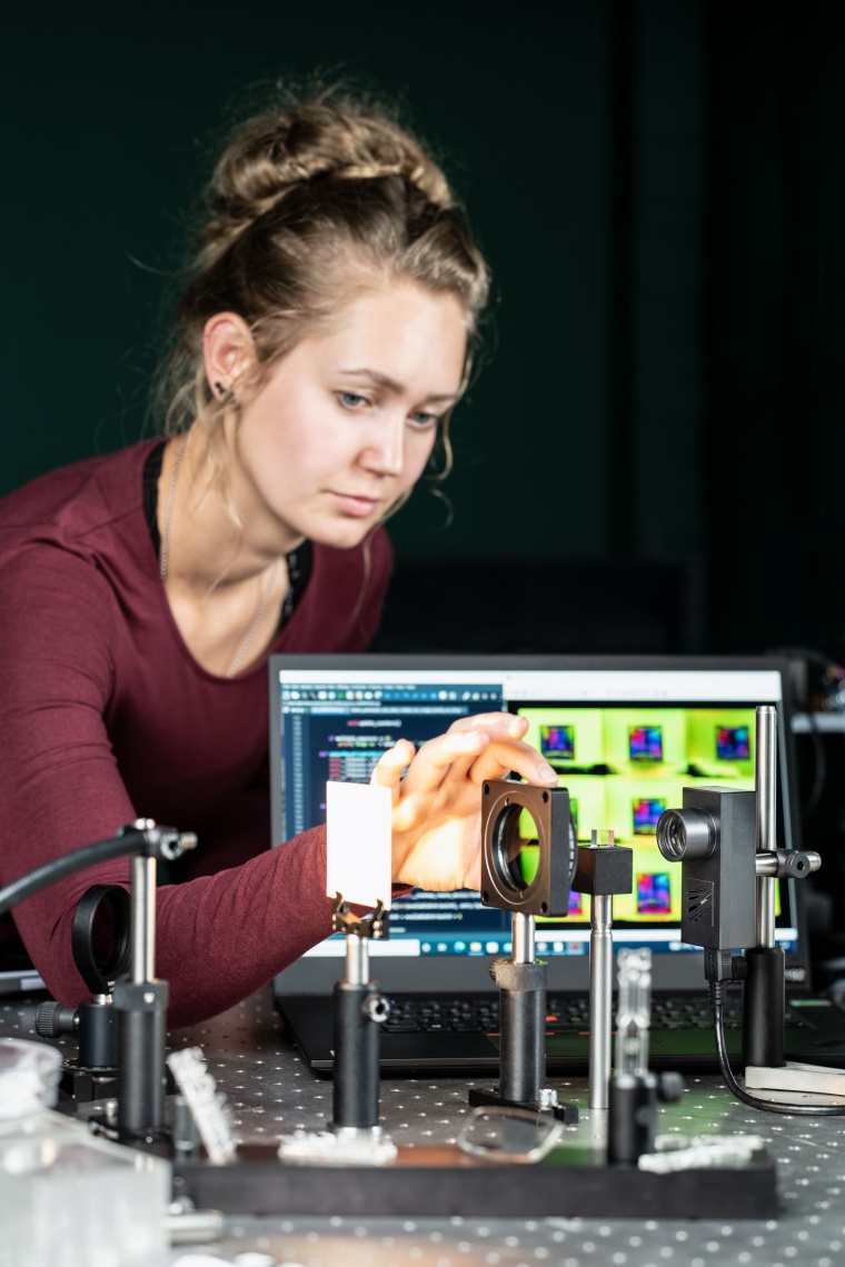 System setup of the multimodal camera. (Image: Fraunhofer IOF)