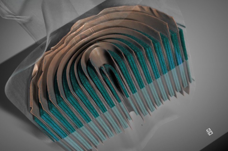 CT volume of a microchip. (Image: Comet Yxlon)