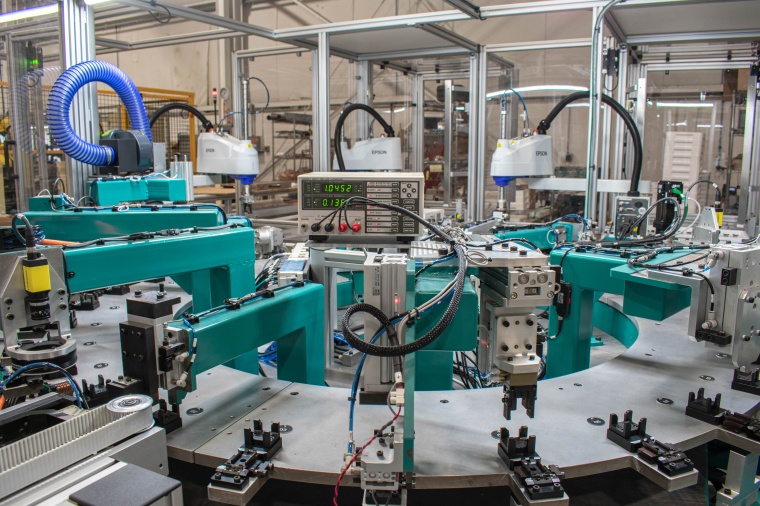 Customized factory automation systems from SDC and machine vision from Cognex...