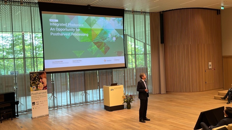 Während der Post Harvest Unlimited Conference an der Universität Wageningen...