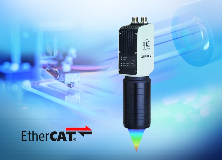 The Confocal DT IFD2415 Er confocal compact sensor offers measurement rates up...