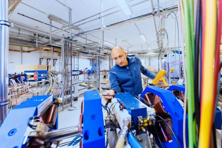 The machine upgrade includes the installation of a second FEL branch designed...