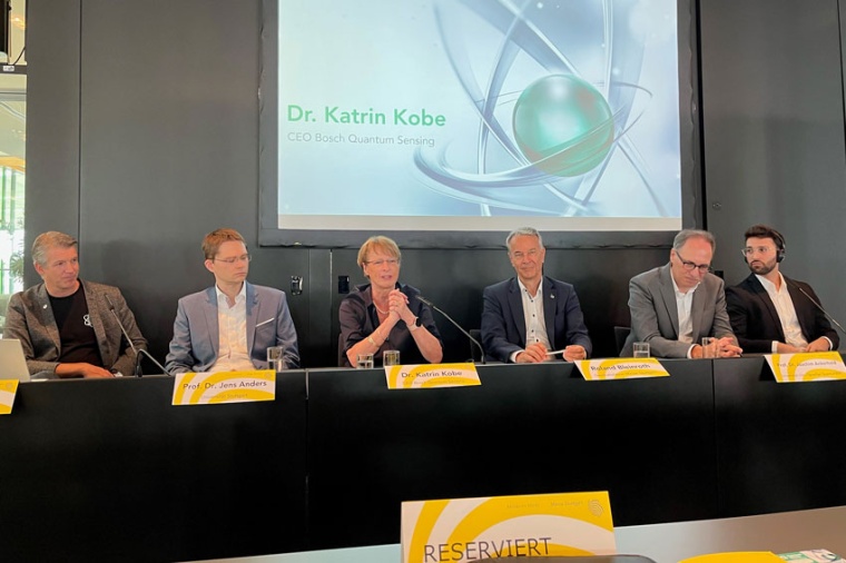 Partner panel for Quantum Effects (l-r): Guido von Vacano (Messe Stuttgart),...