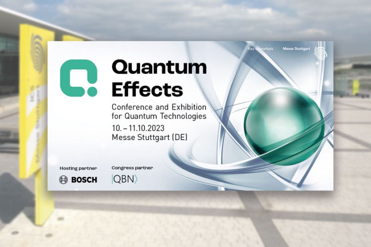 Save the date for Quantum Effects (Source: Messe Stuttgart / Wiley)