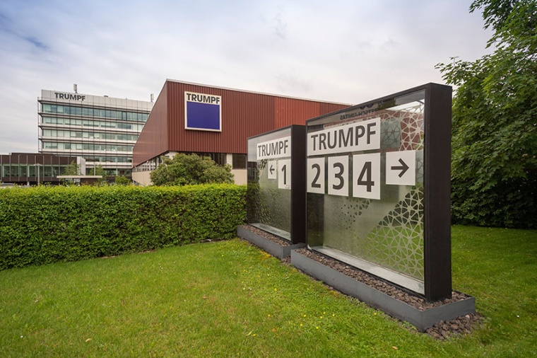 Trumpf group headquarters in Ditzingen near Stuttgart, Germany (Quelle: Trumpf)