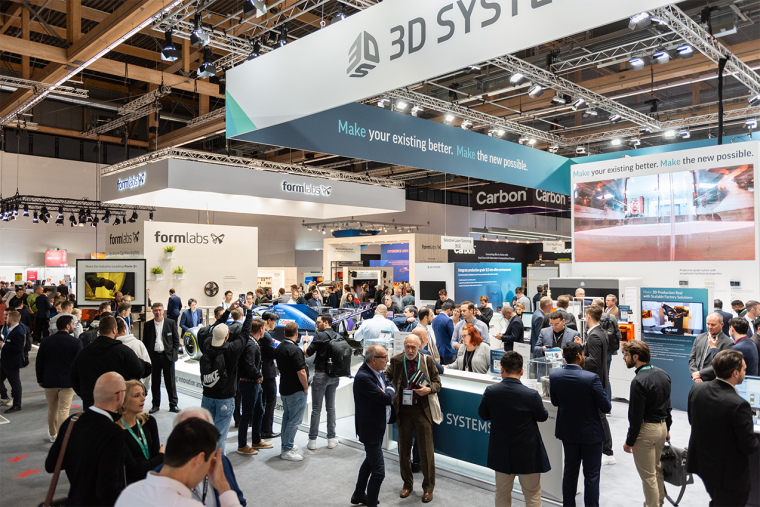 Impression from Formnext 2023 (Source: Mesago / Mathias Kutt)