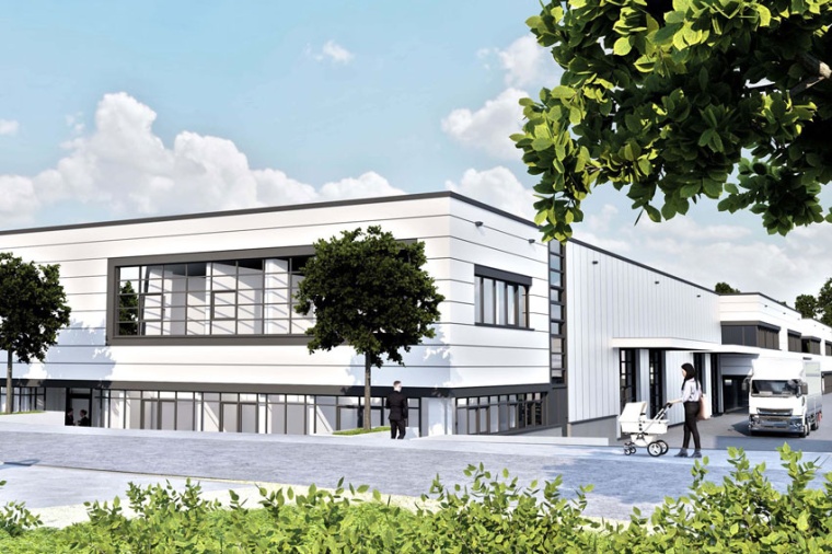 Rendering of the new Pulsar headquarters. (Source: Pulsar Photonics)