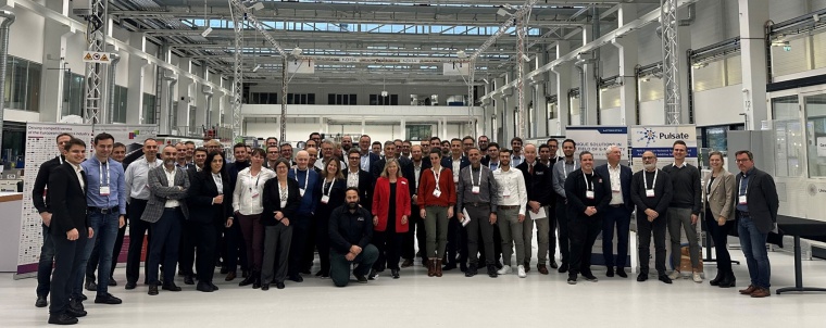 Group picture at the EPIC Meeting on Laser Applications along Battery...