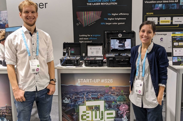 Founders Jonas Zeuner and Chiara Greganti (Source: PhotonVentures)