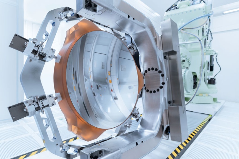 The highly precise mirror is installed in the optical system for High-NA-EUV...