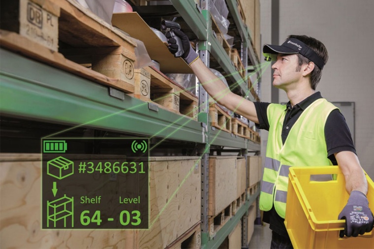 Microdisplays for logistics applications (Source: C. Jacquemin / Fh. IPMS)