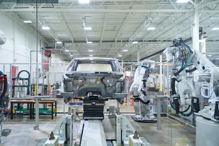 A test cell for car bodies with ABB robots (Image: ABB)