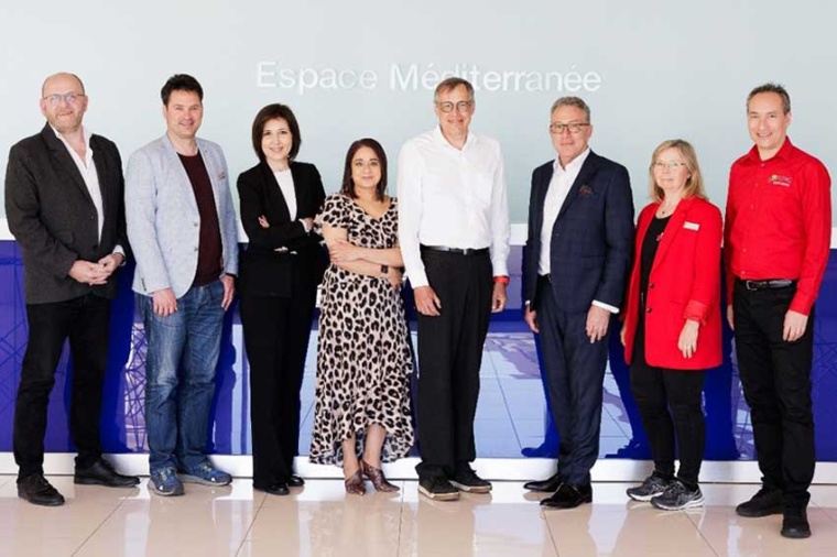 The 2024 board (l–r): Samuel Bucourt, Björn Dymke, Nicoletta Casanova,...