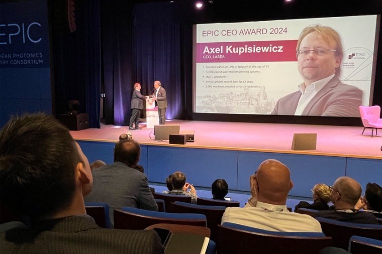 EPIC 2024 CEO Award for Axel Kupisiewicz, Lasea (Source: WIN)